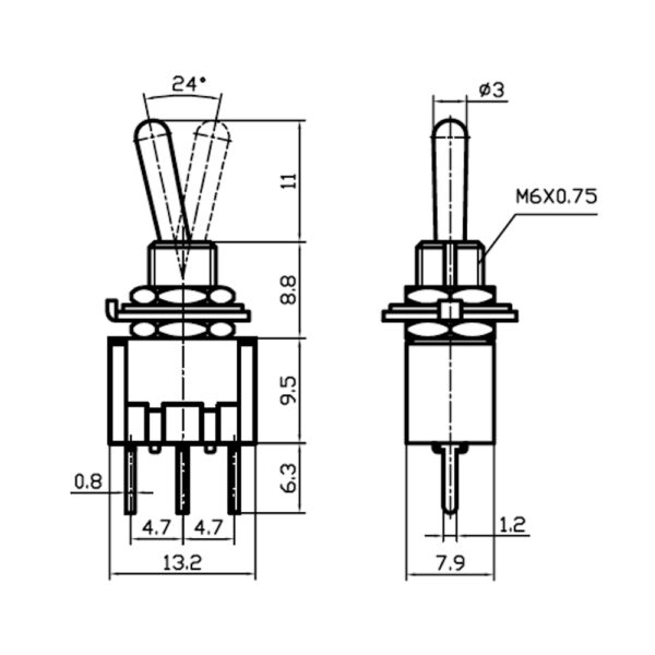 MTS-102 Tumbler ON-ON