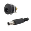 5.5 x 2.1mm DC Pesa / Pistik