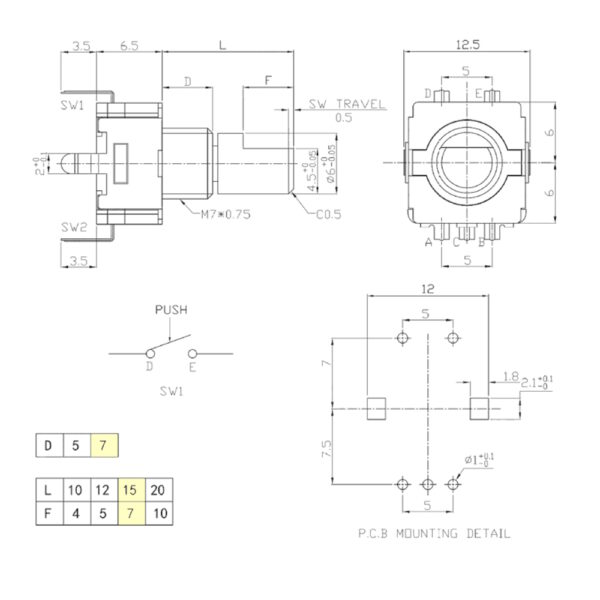 EC11 Enkooder