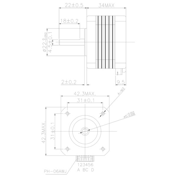 Nema 17 Stepper